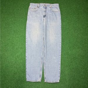 Vintage 90s Levi’s 560 Jeans Pants, Size 34x32, Loose Fit Tapered Leg, Baggy